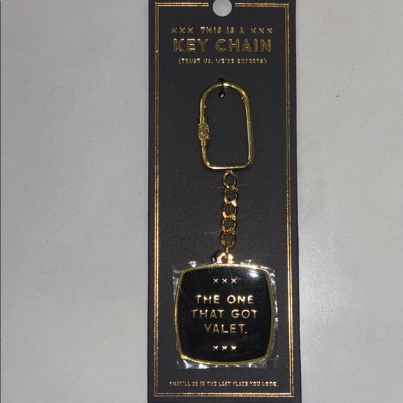 EASY, Tiger "The one that got valet" Screw Clasp Keychain NWT - Picture 2 of 6
